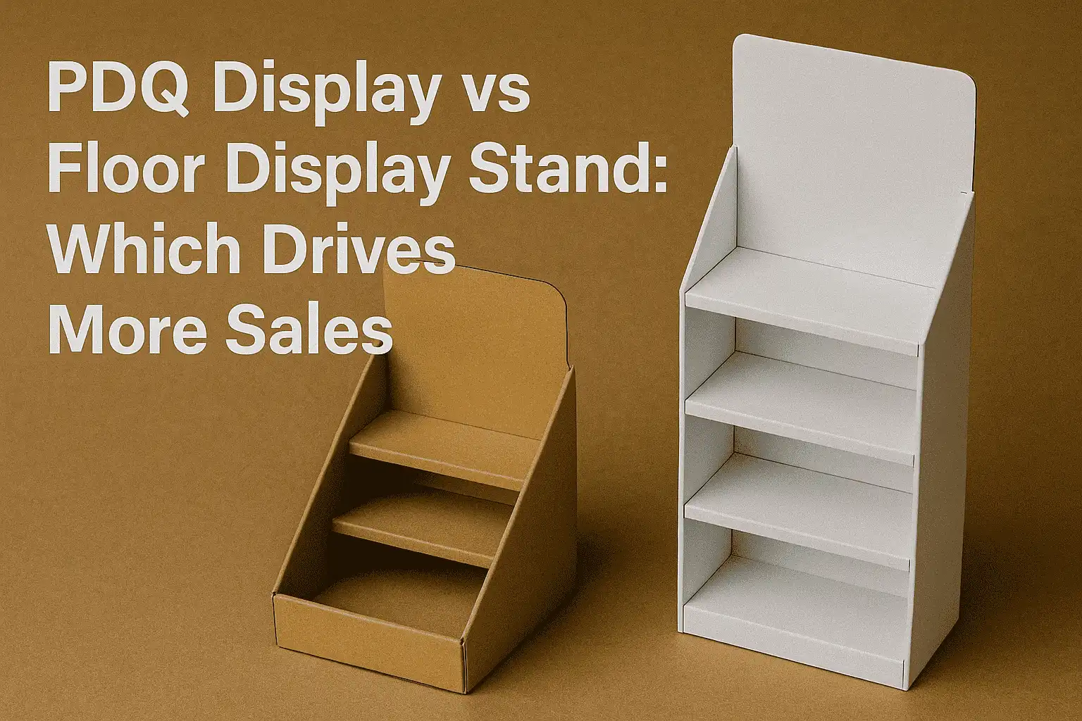 PDQ Display vs Floor Display Stand: Which Drives More Sales